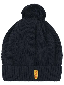 Strickmütze in Dunkelblau