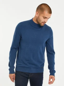 Strickpullover in Denim Blue