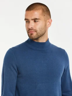 Strickpullover in Denim Blue