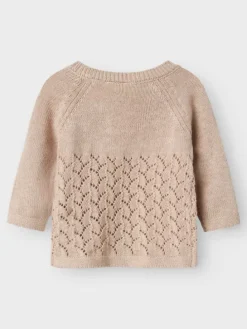 Strickpullover in Pastel Parchment