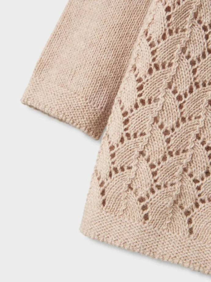 Strickpullover in Pastel Parchment