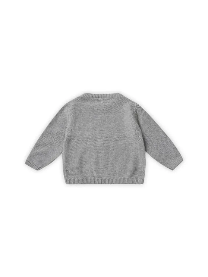 Strickpullover Kinder in grey