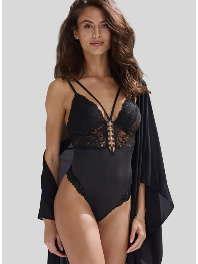 Stringbody in schwarz
