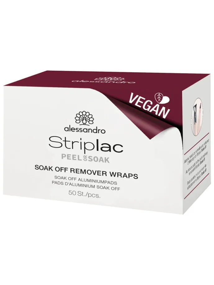 Striplack-Entfernen-Pads, 50 Stück