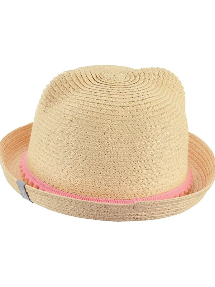 Strohhut "Katze" in Beige