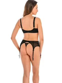 Strumpfhalter in Schwarz