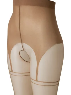 Strumpfhose in Beige - 20 DEN