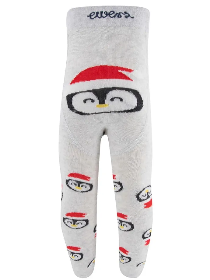 Strumpfhose in Grau/ Bunt