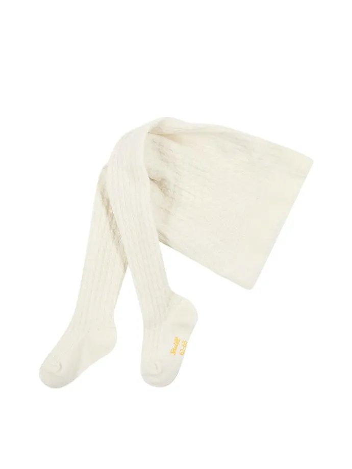 Strumpfhosen in Creme