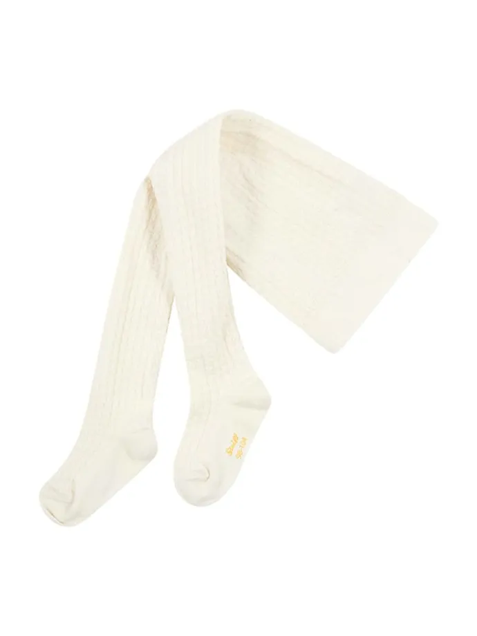 Strumpfhosen in Creme