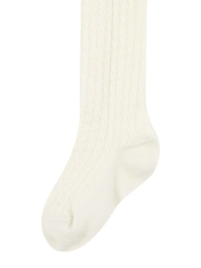 Strumpfhosen in Creme