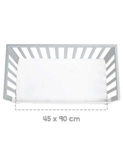 Stuben- & Beistellbett 3in1 grau roba Style inkl. Matratze, Nestchen & Barriere