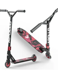 Stunt Scooter Freestyle " Genius Pro 4.0 " in rot