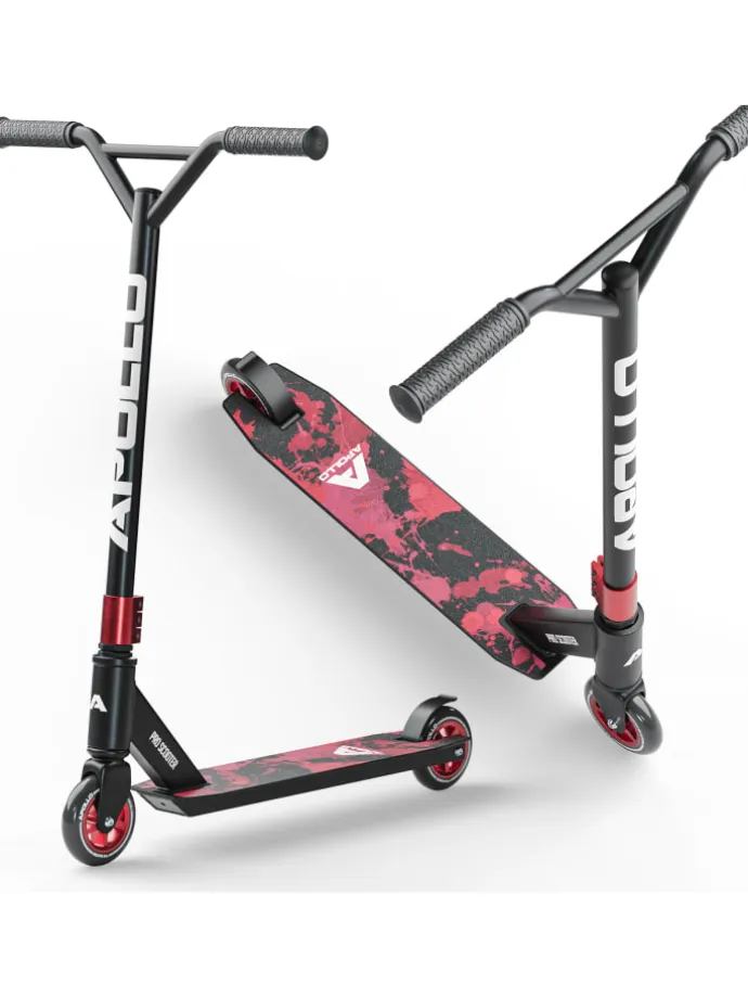 Stunt Scooter Freestyle " Genius Pro 4.0 " in rot
