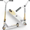 Stunt Scooter Freestyle " Genius Pro 4.0 " in weiß/gold