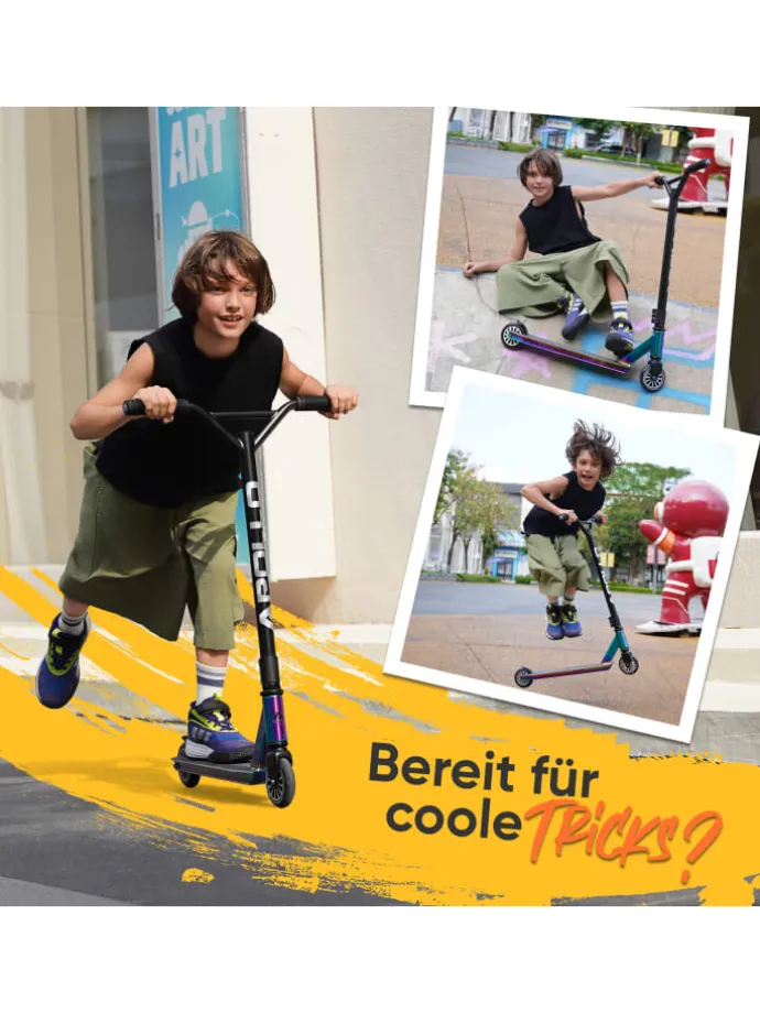 Stuntscooter Kinder " Gravity " in Rainbow