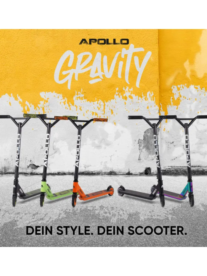 Stuntscooter Kinder " Gravity " in Orange