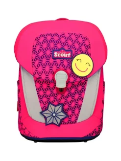 Sunny II Neon Safety Schulranzen-Set 4-teilig in pink glow