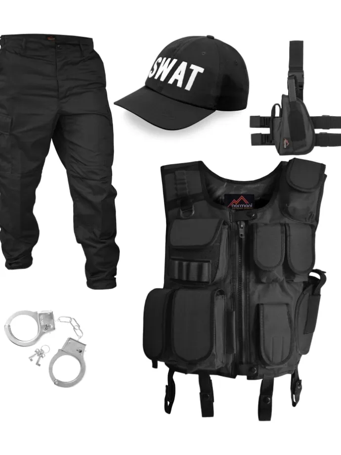SWAT Karneval Kostüm Einsatzkostüm in SWAT