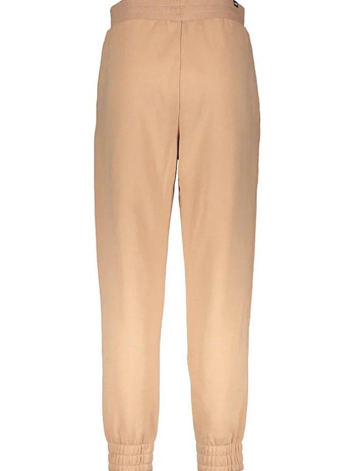 Sweathose "Essentials Plus Embroidery" in Beige