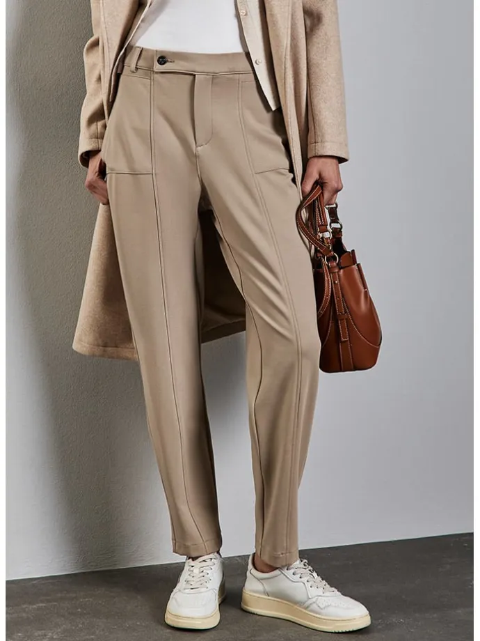 Sweathose in Beige