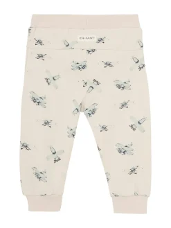Sweathose in Creme/ Hellblau