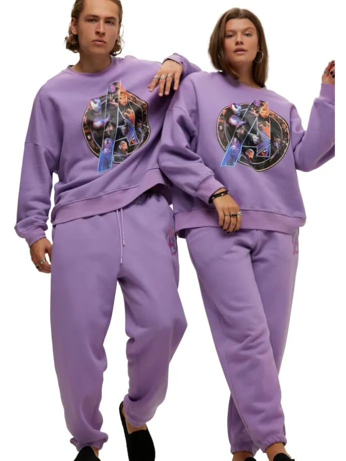 Sweathose in lavendel