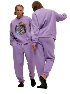 Sweathose in lavendel