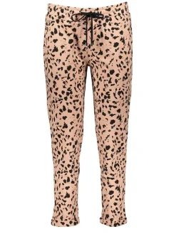 Sweathose in Rosa/ Schwarz