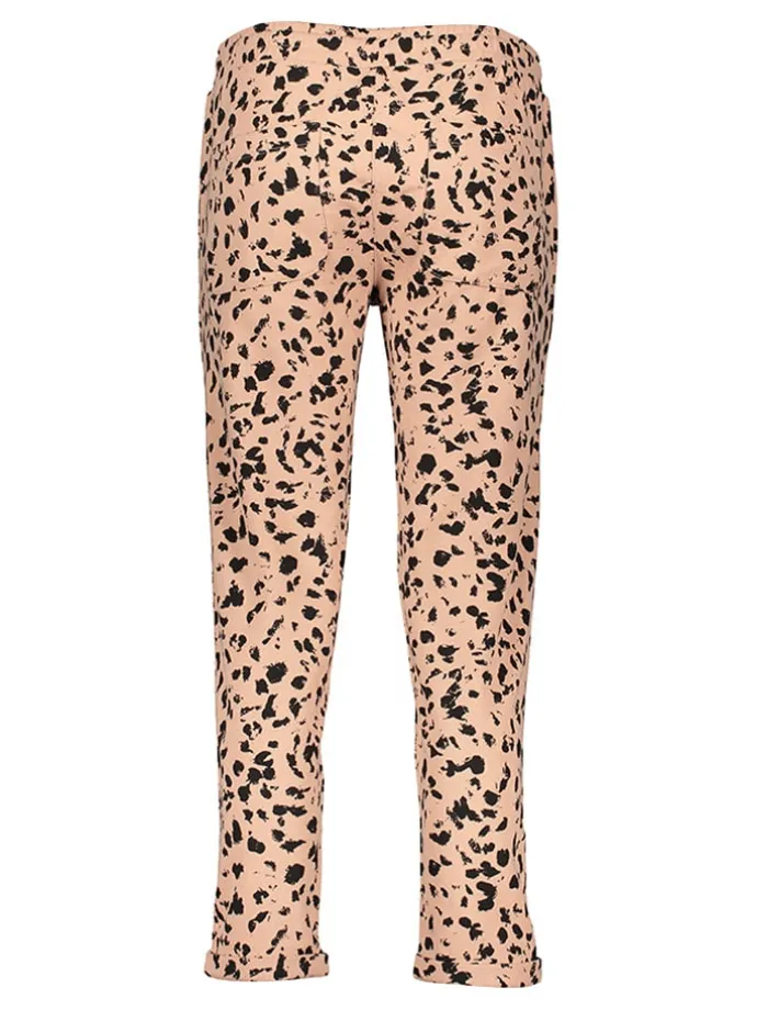 Sweathose in Rosa/ Schwarz