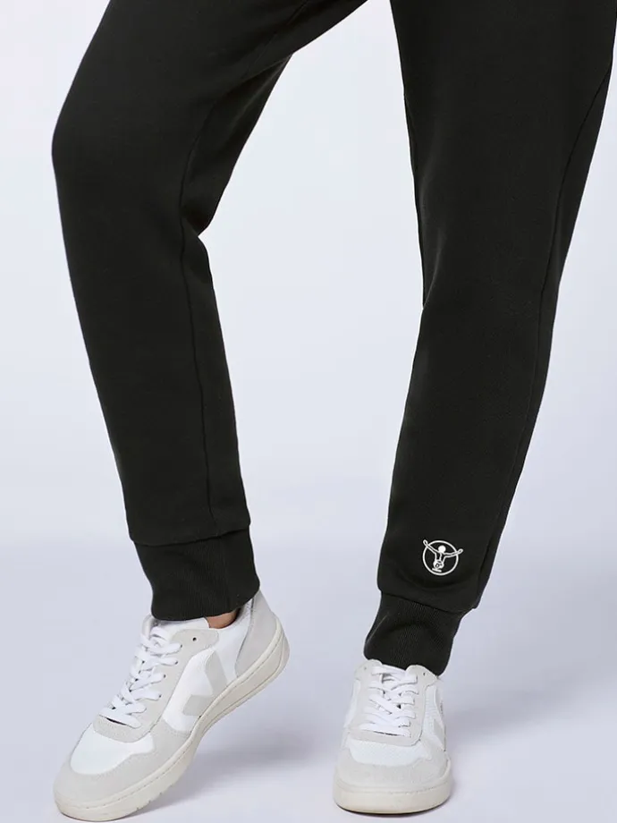 Sweathose in Schwarz