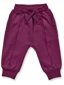 Sweathose "Nevin" in Aubergine