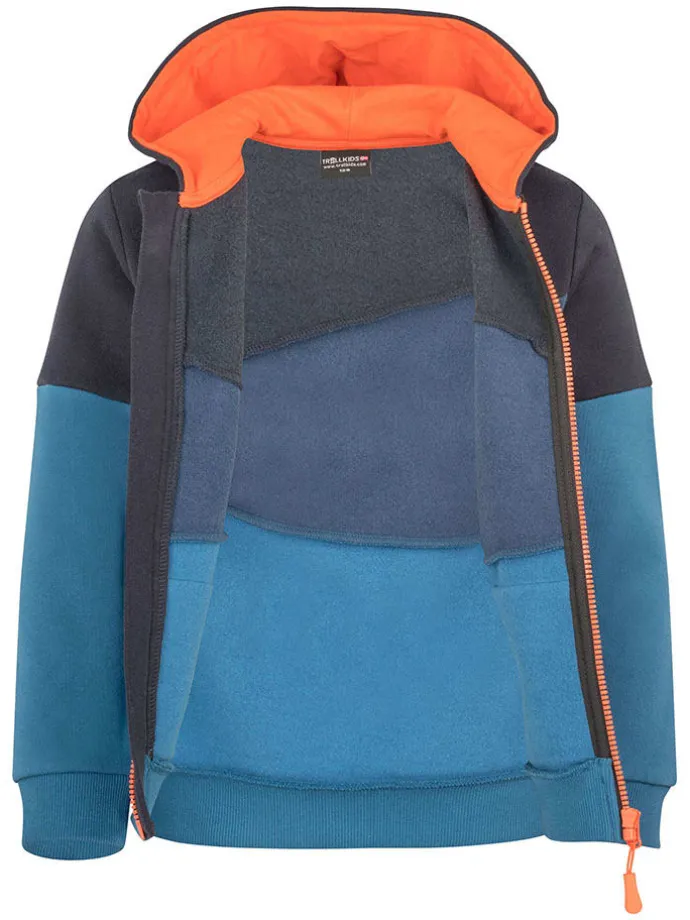 Sweatjacke "Alesund" in Blau