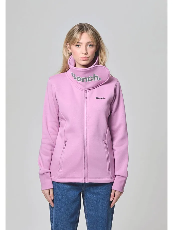 Sweatjacke "Haylo" in Lila