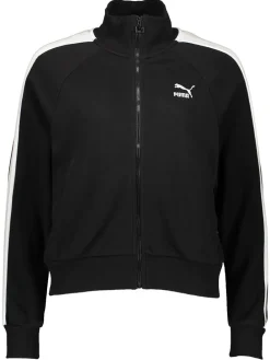 Sweatjacke "Iconic T7" in Schwarz