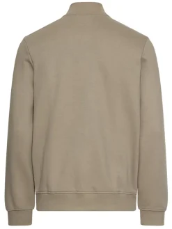 Sweatjacke in Beige