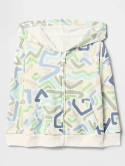 Sweatjacke in Bunt