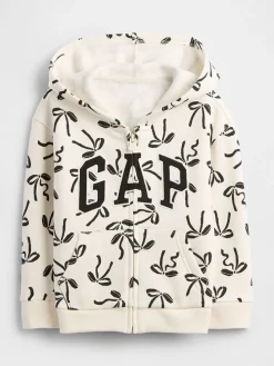 Sweatjacke in Creme