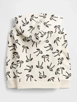 Sweatjacke in Creme