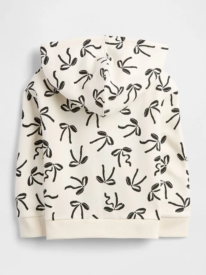 Sweatjacke in Creme