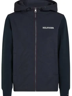 Sweatjacke in Dunkelblau