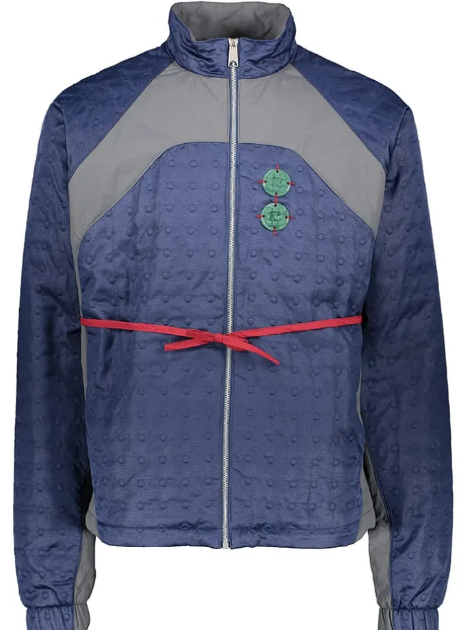 Sweatjacke in Dunkelblau