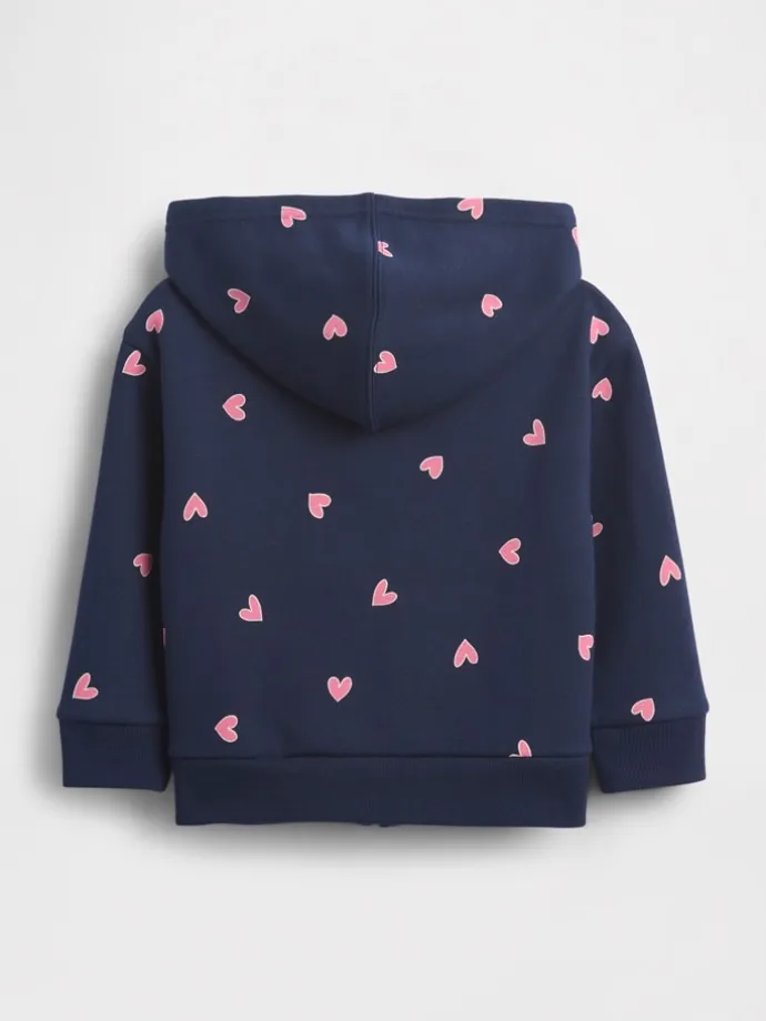Sweatjacke in Dunkelblau