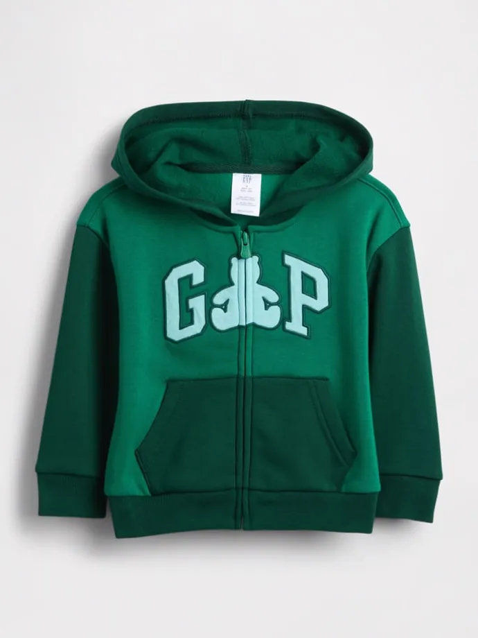 Sweatjacke in Grün