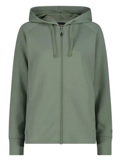 Sweatjacke in Grün