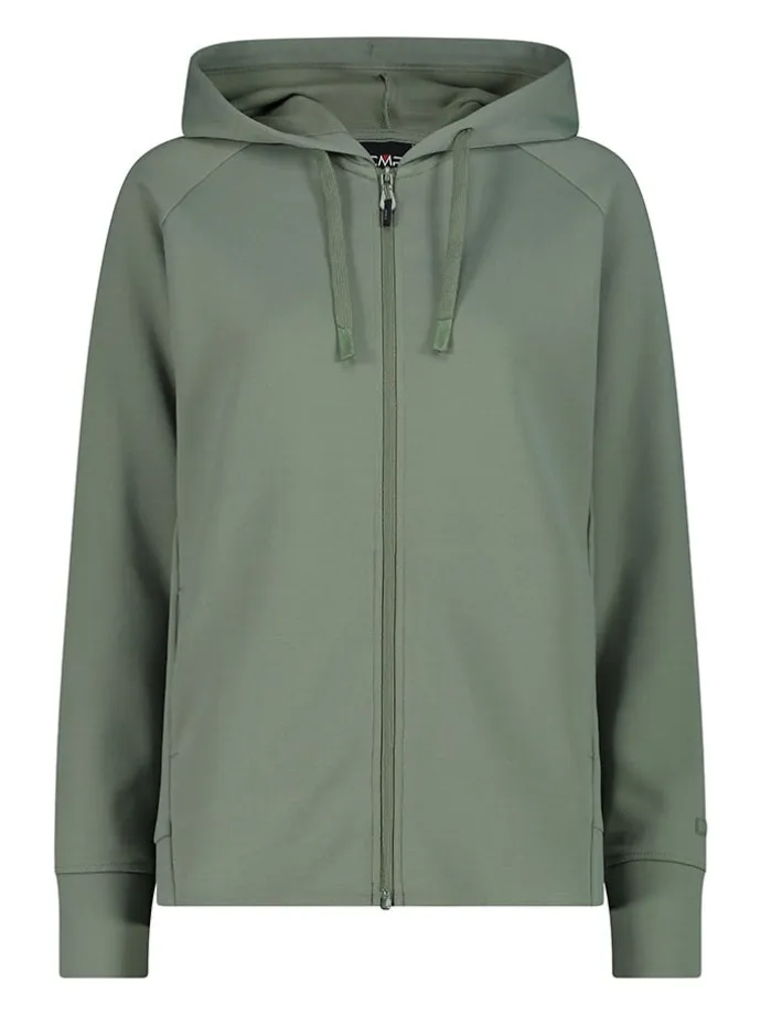 Sweatjacke in Grün