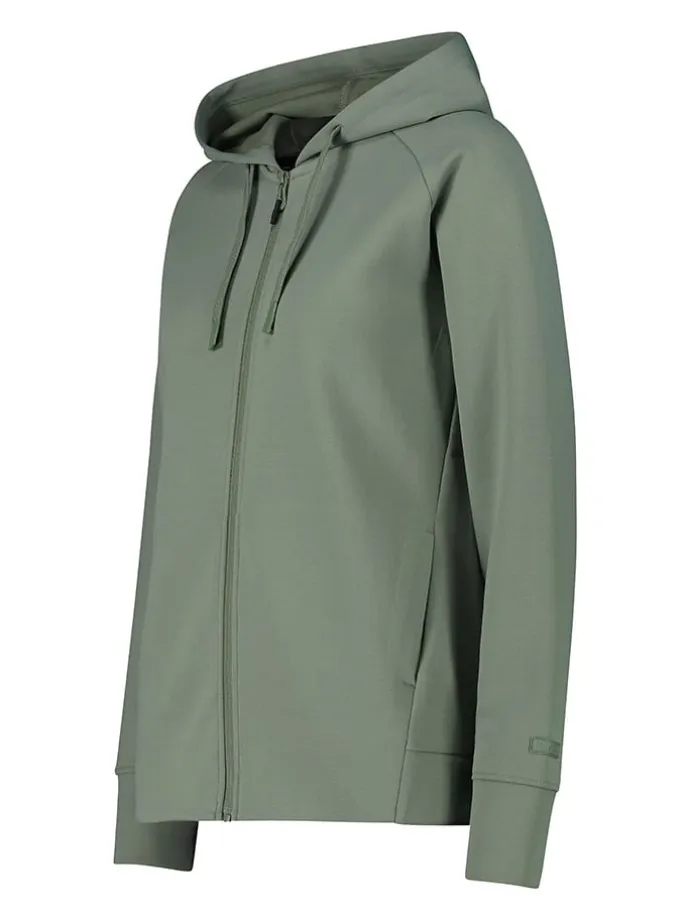 Sweatjacke in Grün