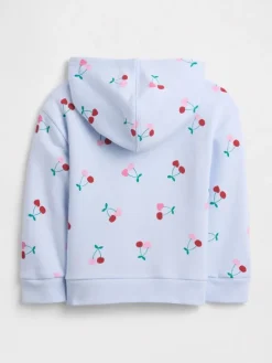 Sweatjacke in Hellblau