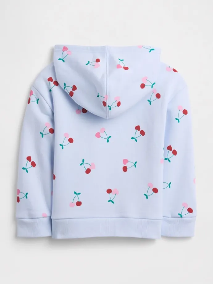 Sweatjacke in Hellblau