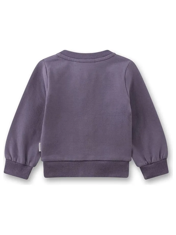 Sweatjacke in Lila